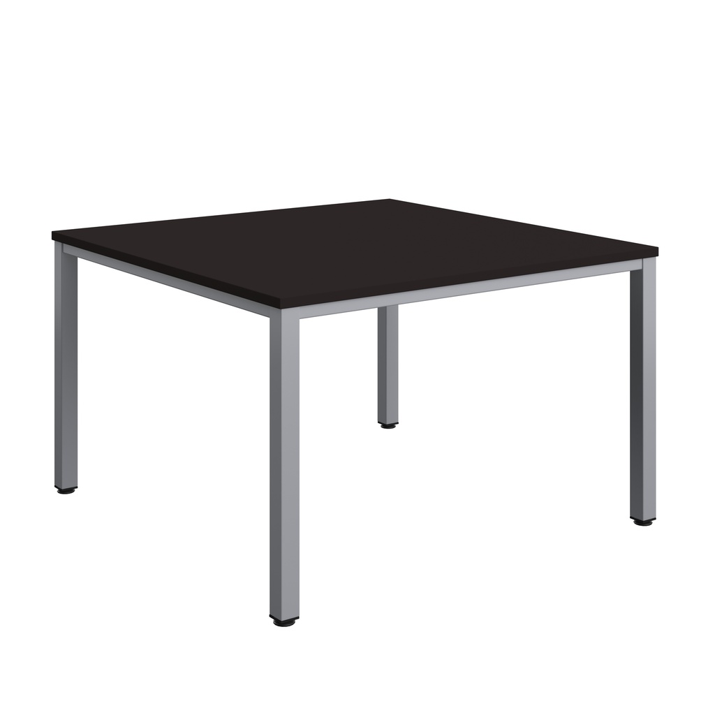 Fraction Infinity Square Meeting Table (FSC) | 1200 X 1200 | Anthracite/Silver