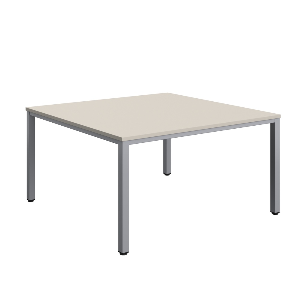 Fraction Infinity Square Meeting Table (FSC) | 1400 X 1400 | Grey/Silver