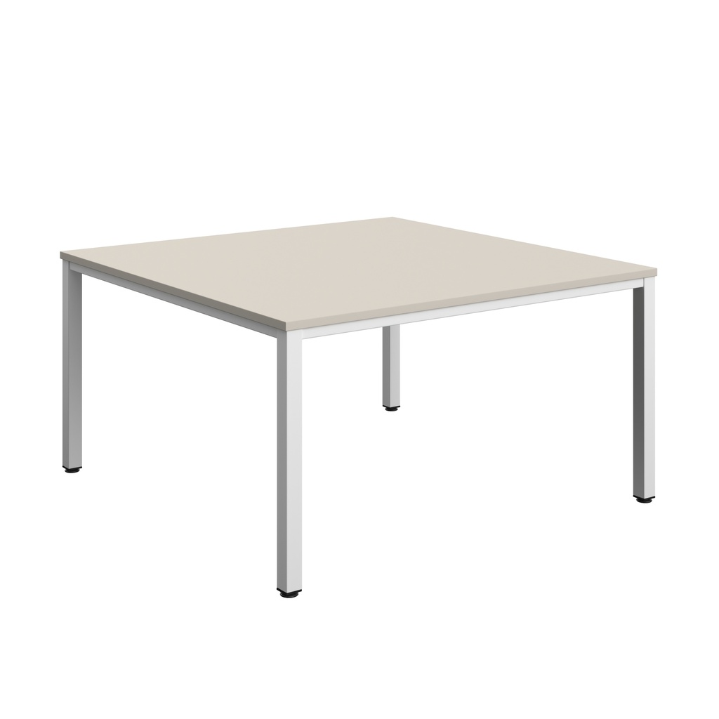 Fraction Infinity Square Meeting Table (FSC) | 1400 X 1400 | Grey/White