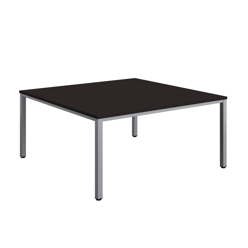 Fraction Infinity Square Meeting Table (FSC) | 1600 X 1600 | Anthracite/Silver