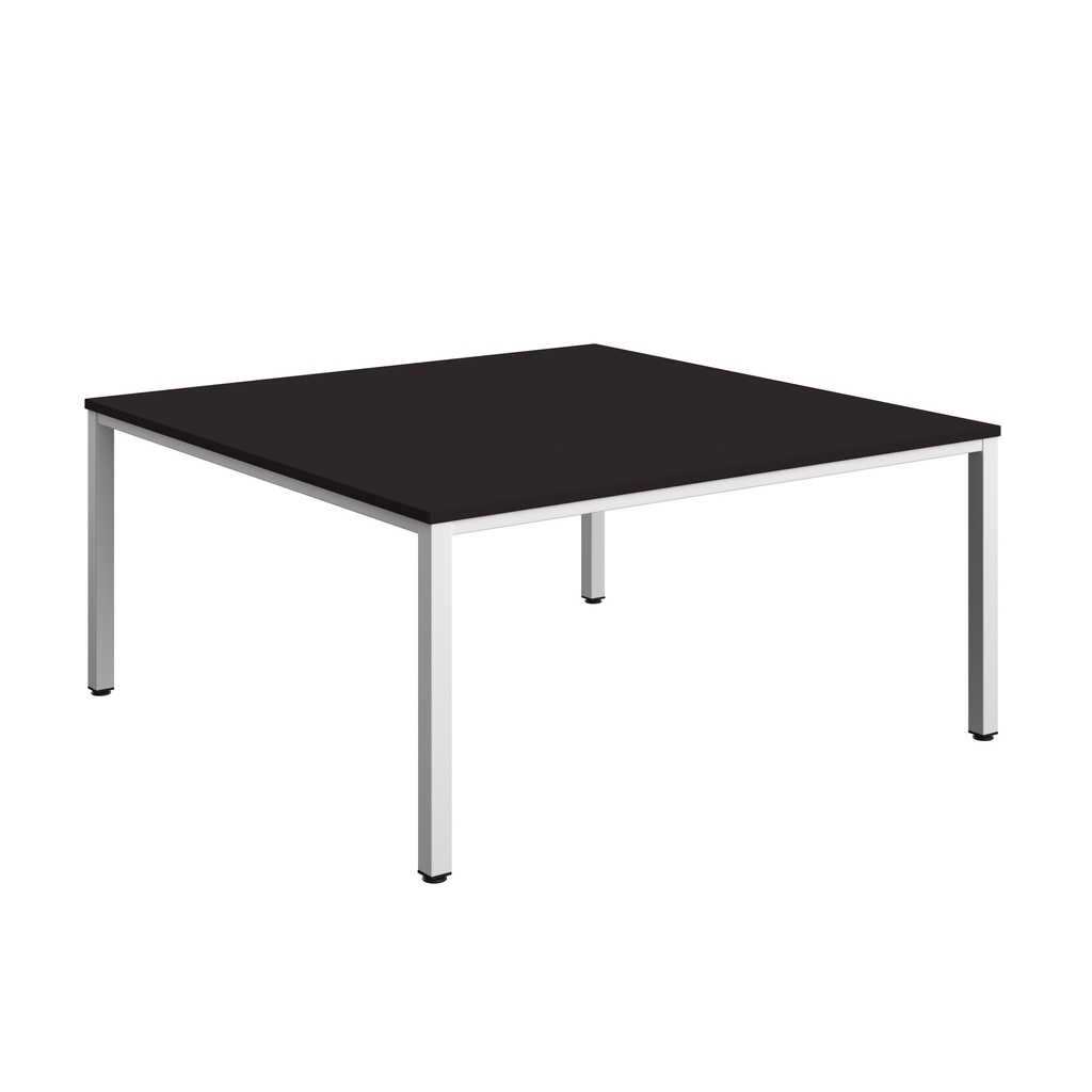 Fraction Infinity Square Meeting Table (FSC) | 1600 X 1600 | Anthracite/White