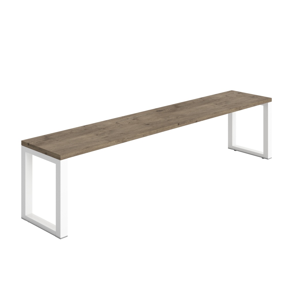 Picnic Bench (FSC) | 1800 | Grey Nebraska Oak/White