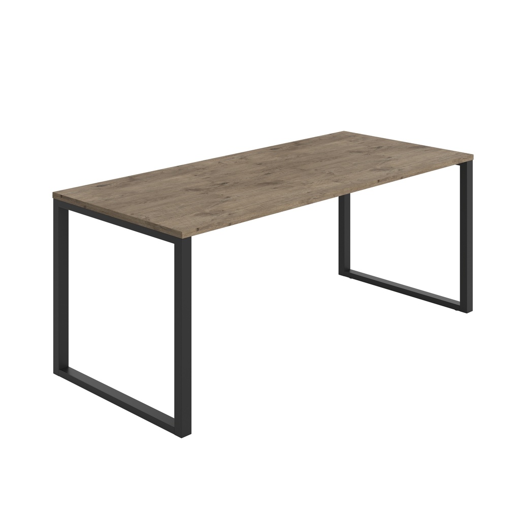 Picnic High Table (FSC) | 1800X800 | Grey Nebraska Oak/Black