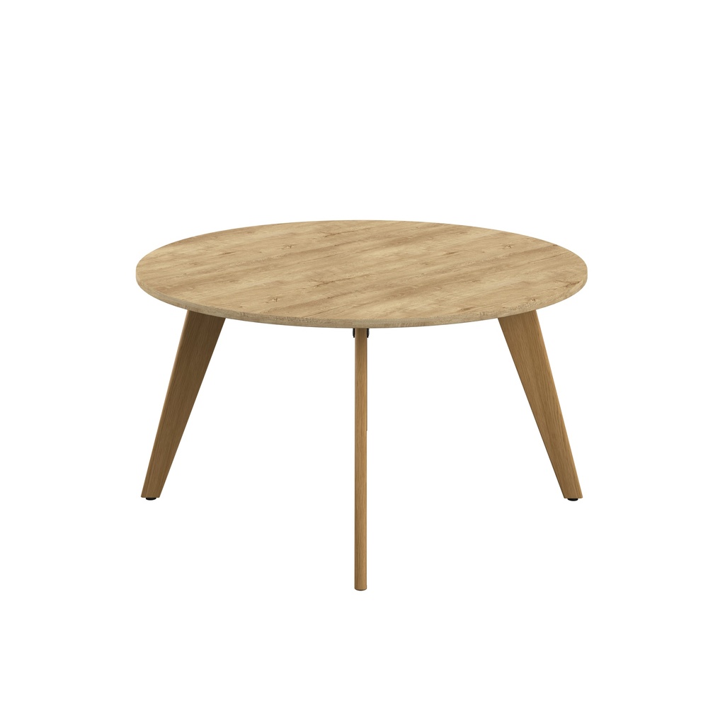 Plateau Round Table (FSC) | 1400mm | Natural Nebraska Oak