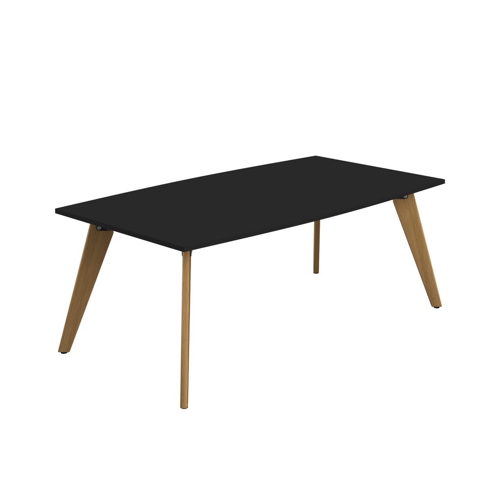 Plateau Barrel Table (FSC) | 2000 X 1000 | Black