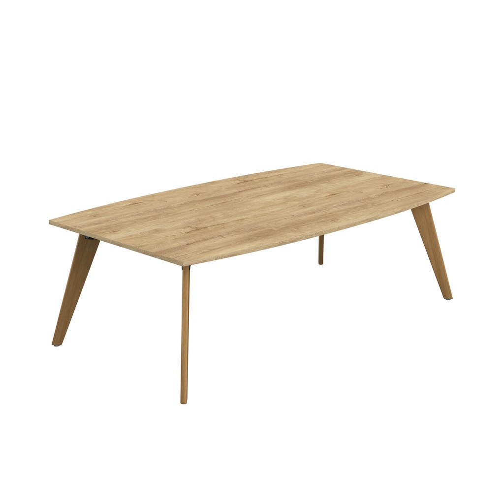 Plateau Barrel Table (FSC) | 2400 X 1200 | Natural Nebraska Oak