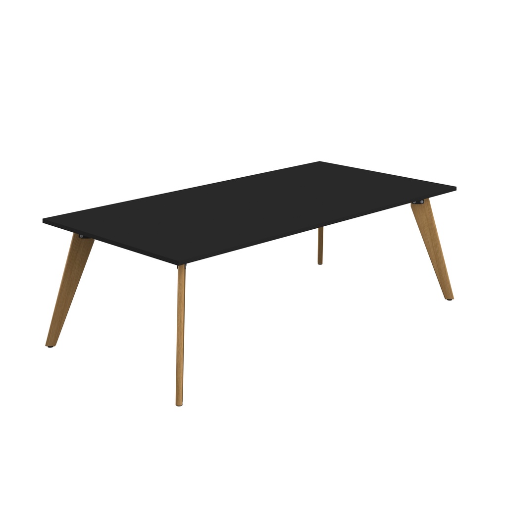 Plateau Rectangular Table (FSC) | 2400 X 1200 | Black