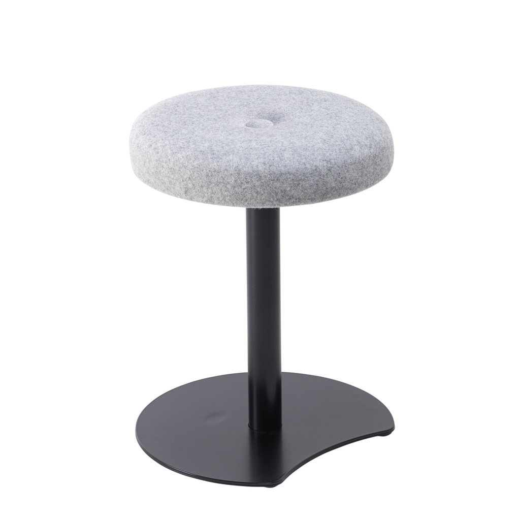 Contract Low Black Frame, Button Top Stool Unlimited Band 2