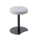 Contract Low Black Frame, Button Top Stool Unlimited Band 3