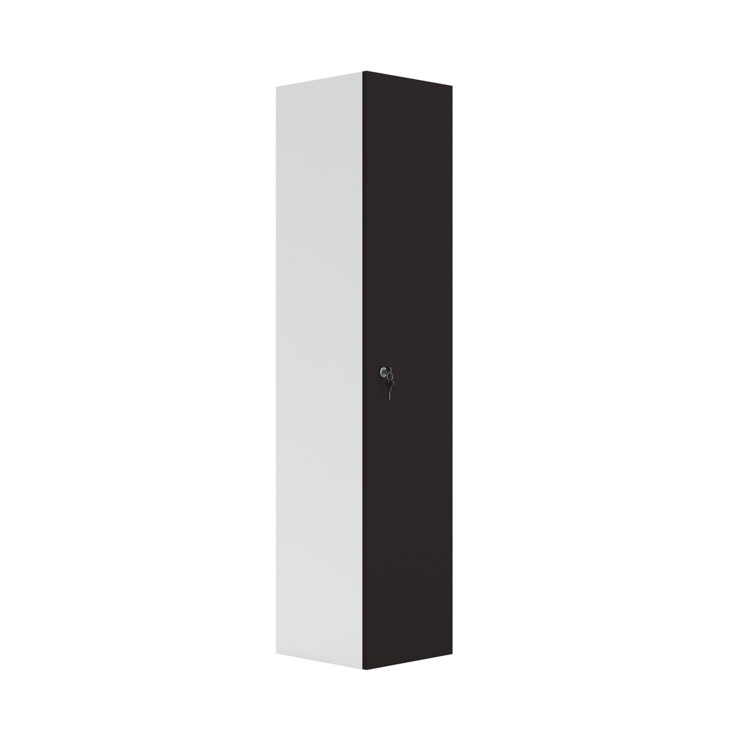 Wooden Locker (FSC) | 1 Door | Black