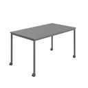 Titan Mobile Rectangular Table (FSC) | 1600 X 600 | Anthracite/Anthracite