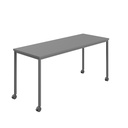 Titan Mobile Rectangular Table (FSC) | 1200 X 800 | Anthracite/Anthracite