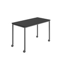 Titan Mobile Rectangular Table (FSC) | 1200 X 600 | Anthracite/Black