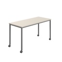 Titan Mobile Rectangular Table (FSC) | 1800 X 600 | Anthracite/Grey