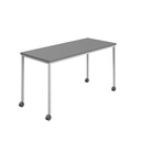 Titan Mobile Rectangular Table (FSC) | 1800 X 600 | White/Anthracite