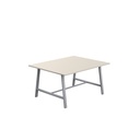 Titan Low Maker Rectangular Table (FSC) | 1500 X 1000 | Silver/Grey