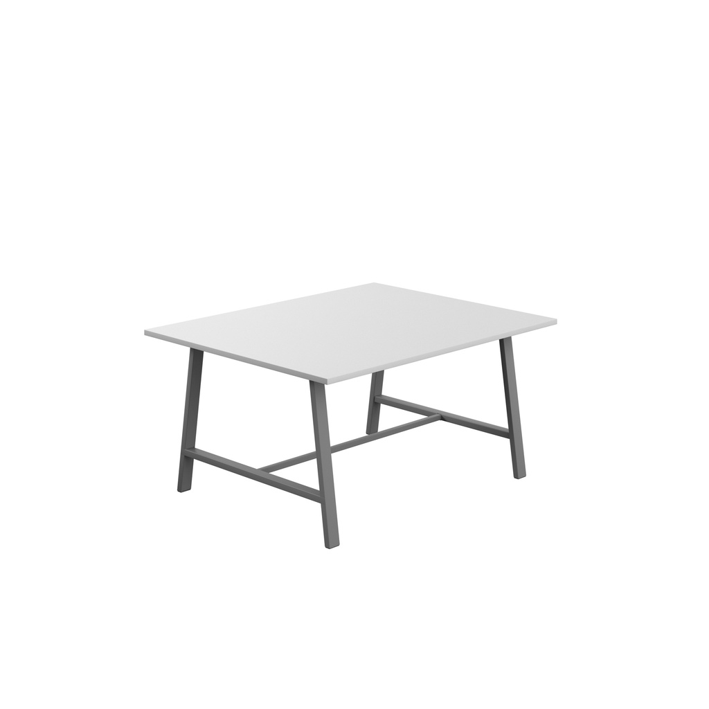 Titan Low Maker Rectangular Table (FSC) | 1500 X 1000 | Anthracite/White