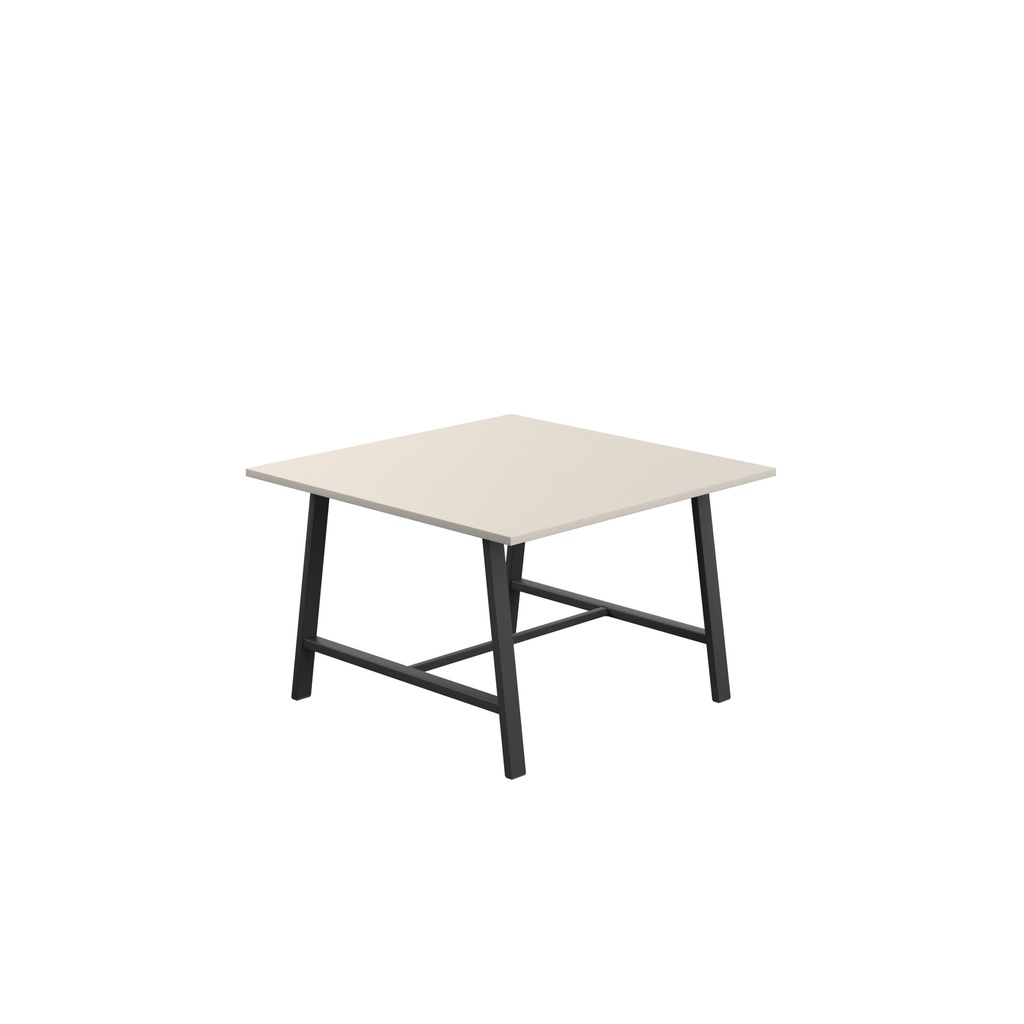 Titan Low Maker Rectangular Table (FSC) | 1200 X 1000 | Black/Grey