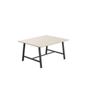 Titan Low Maker Rectangular Table (FSC) | 1500 X 1000 | Black/Grey