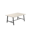 Titan Low Maker Rectangular Table (FSC) | 1800 X 1000 | Black/Grey