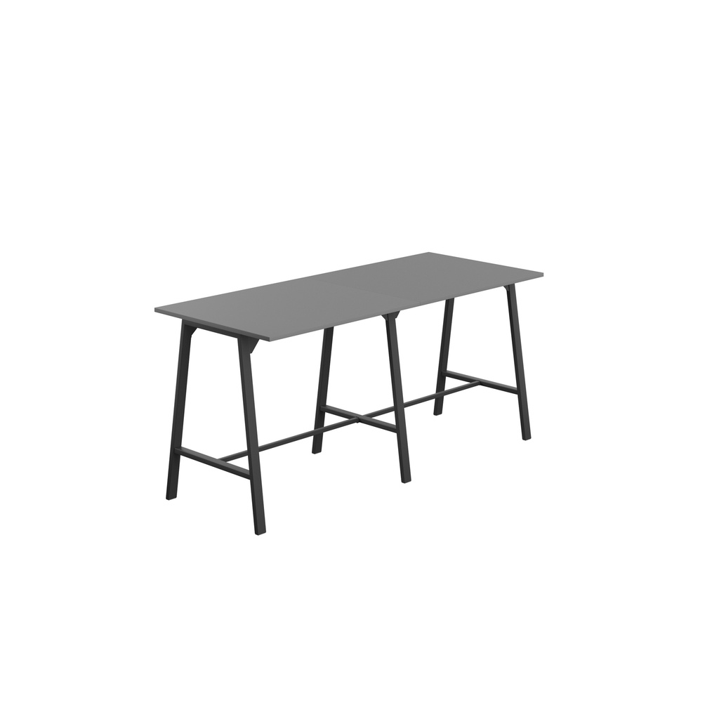 Titan High Maker Rectangular Table (FSC) | 1200 X 1000 | Black/Anthracite