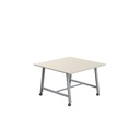 Titan Mobile Low Maker Rectangular Table (FSC) | 1200 X 1000 | Silver/Grey