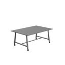 Titan Mobile Low Maker Rectangular Table (FSC) | 1800 X 1000 | Anthracite/Anthracite