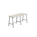 Titan Mobile High Maker Rectangular Table (FSC) | 1200 X 1000 | Silver/Grey