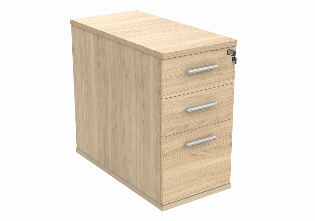 Desk High Office Storage Unit (FSC) | 800 Deep | Canadian Oak