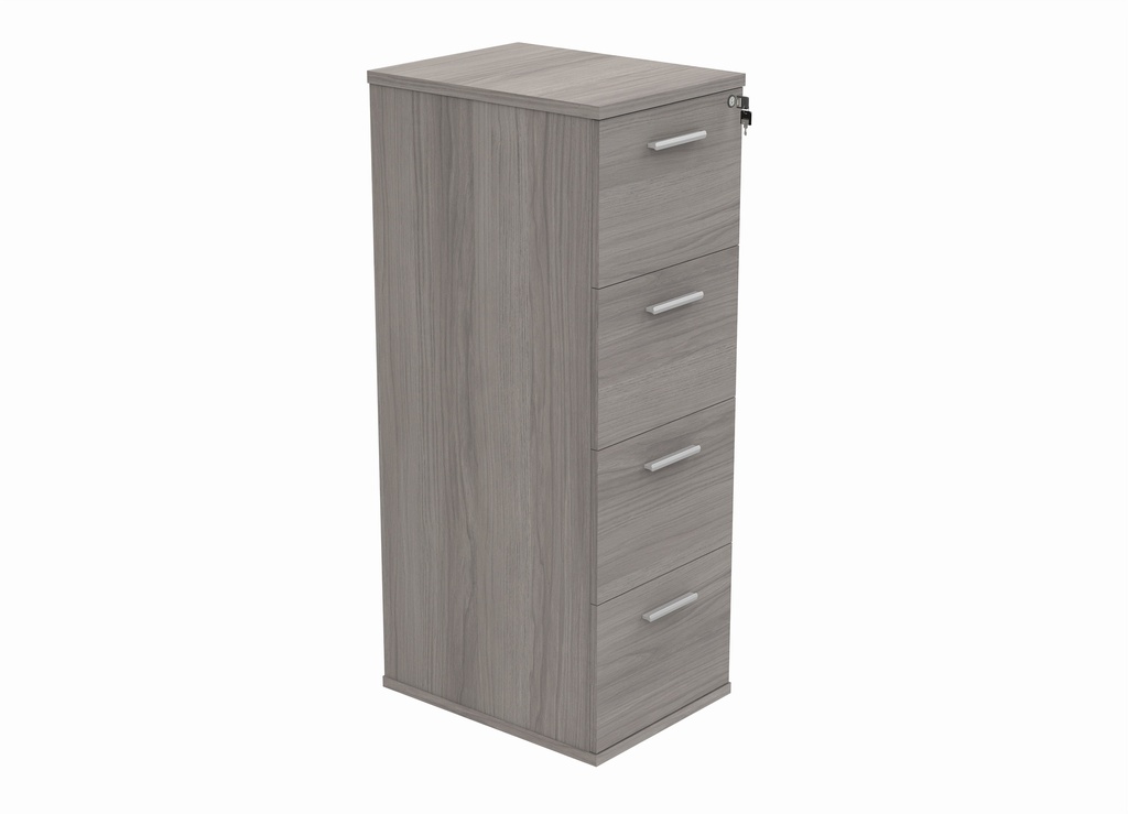 Filing Cabinet Office Storage Unit (FSC) | 4 Drawers | Alaskan Grey Oak