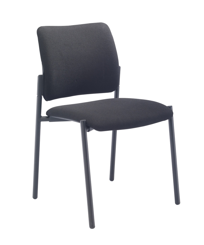 Florence Side Chair 4 Leg Unlimited Black Frame