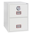 World Class Vertical Fire File FS2250K-E Series Steel Safe Inc. 2 Drawers with Electronic Lock