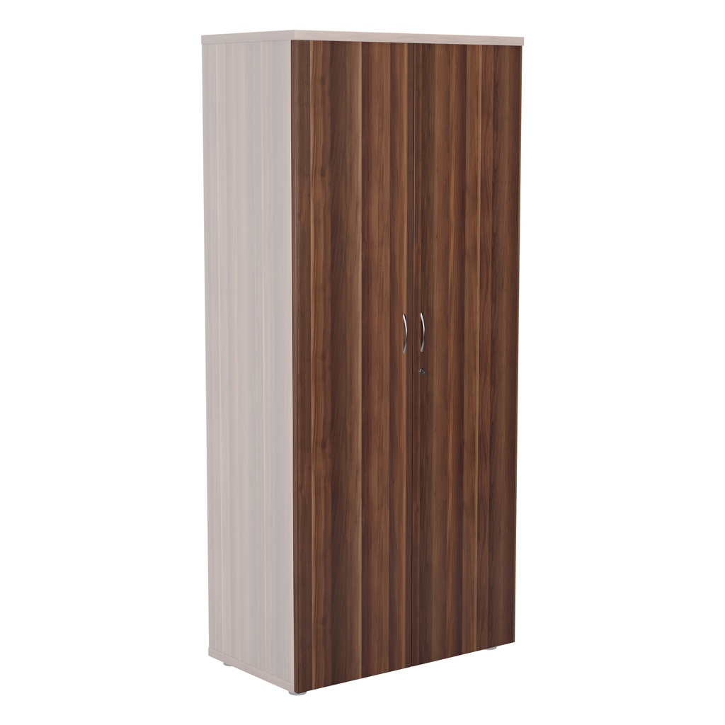 Wooden Storage Cupboard Doors (FSC) | 1800mm | Dark Walnut | 