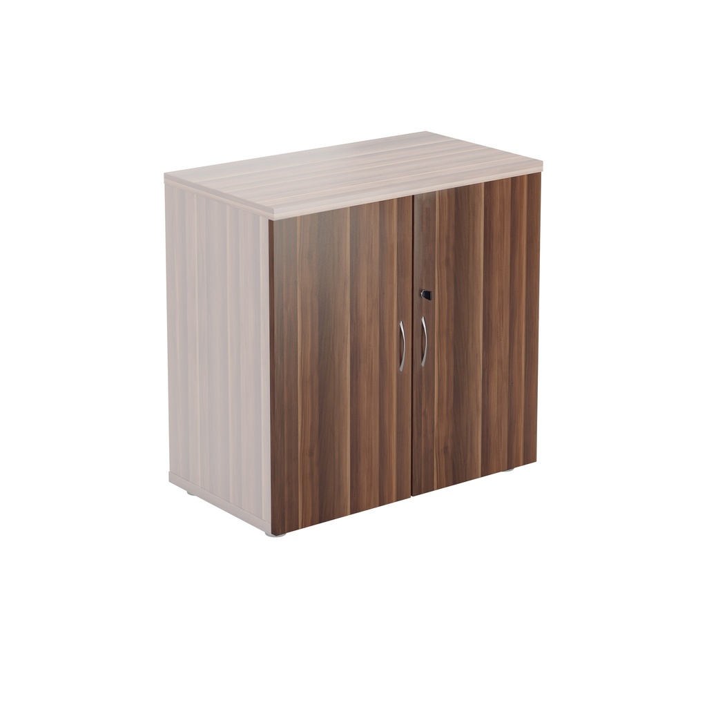 Wooden Storage Cupboard Doors (FSC) | 800mm | Dark Walnut | 