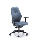 Deluxe Ergonomic Posture Chair Height and Depth Adjustable Arms Grey YP081 Pheonix Blizzard