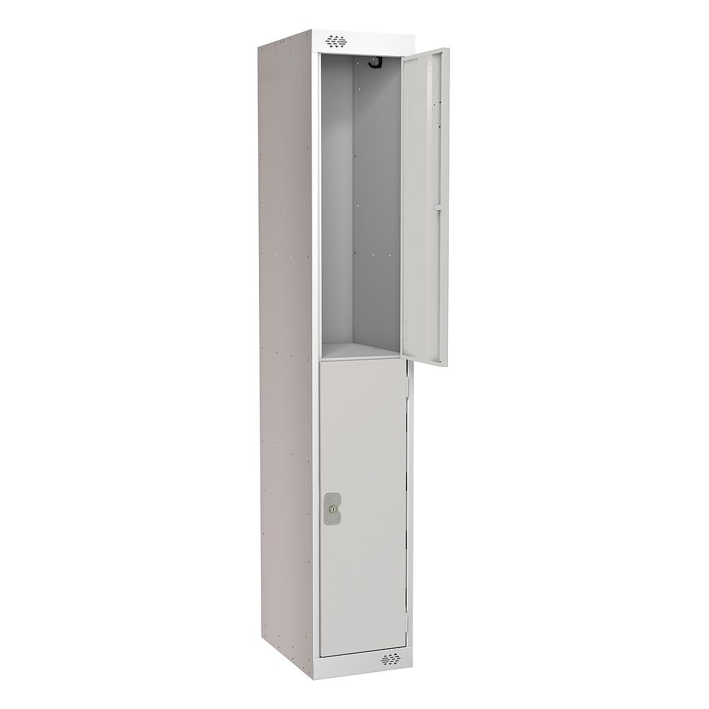 2 Door Locker 300X300X1800 Light Grey Door