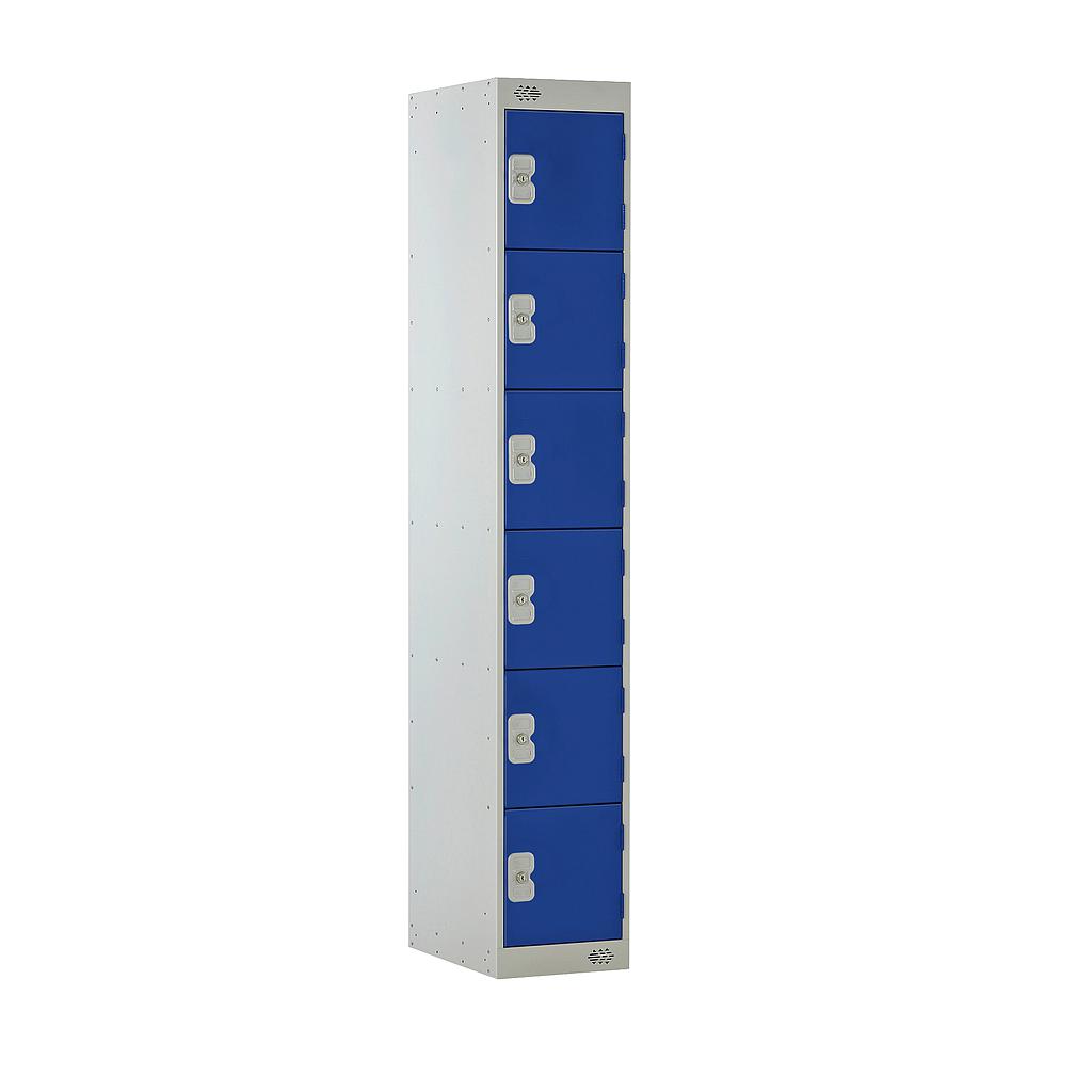 6 Door Locker 300X450X1800 Blue Door