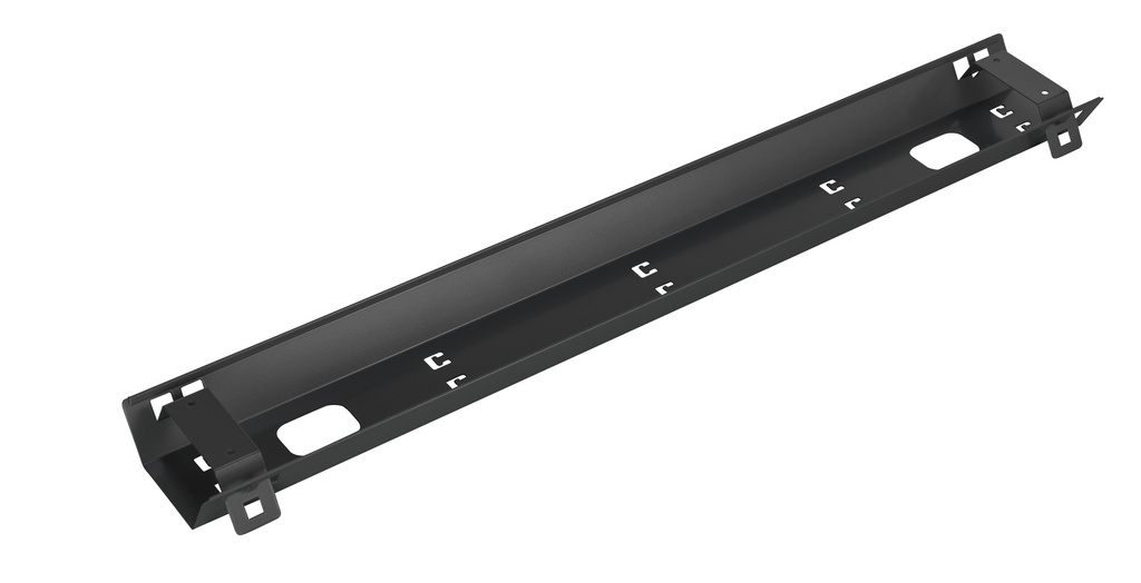 Single Cable Tray (1100W) Black Individually Packed