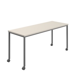 [T-MOBILE-1680ANTGRY] Titan Mobile Rectangular Table (FSC) | 1600 X 800 | Anthracite/Grey