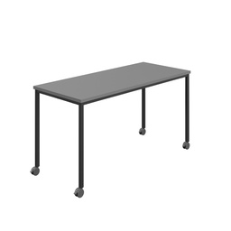 [T-MOBILE-1860BKANT] Titan Mobile Rectangular Table (FSC) | 1800 X 600 | Black/Anthracite