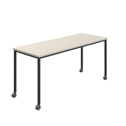 [T-MOBILE-1280BKGRY] Titan Mobile Rectangular Table (FSC) | 1200 X 800 | Black/Grey