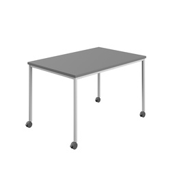 [T-MOBILE-1460WHANT] Titan Mobile Rectangular Table (FSC) | 1400 X 600 | White/Anthracite