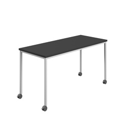 [T-MOBILE-1860WHBK] Titan Mobile Rectangular Table (FSC) | 1800 X 600 | White/Black