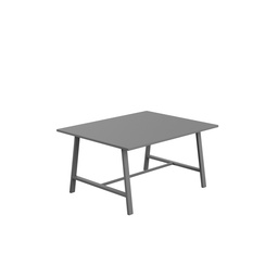 [T-LOW-M-1510ANTANT] Titan Low Maker Rectangular Table (FSC) | 1500 X 1000 | Anthracite/Anthracite