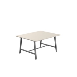 [T-LOW-M-1510ANTGRY] Titan Low Maker Rectangular Table (FSC) | 1500 X 1000 | Anthracite/Grey