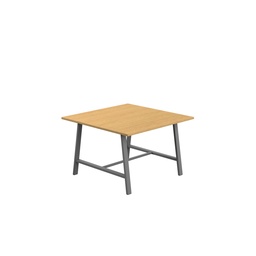 [T-LOW-M-1210ANTSO] Titan Low Maker Rectangular Table (FSC) | 1200 X 1000 | Anthracite/Sorano Oak