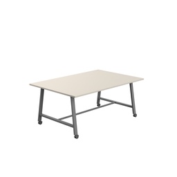 [T-LOW-MM-1810ANTGRY] Titan Mobile Low Maker Rectangular Table (FSC) | 1800 X 1000 | Anthracite/Grey