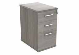 [COREDH3600GOAK] Desk High Office Storage Unit (FSC) | 600 Deep | Alaskan Grey Oak