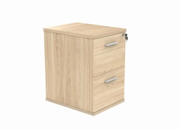 [CORE2FCOK] Filing Cabinet Office Storage Unit (FSC) | 2 Drawers | Canadian Oak