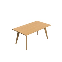 [LUXMT18/10UN] Lux Rectangular 180 X 100 MFC Meeting Table - Unlimited